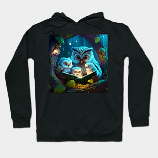 Owl Story Time Hoodie